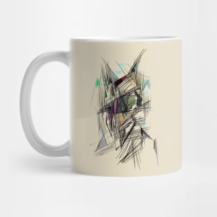 abstract art : The Pilot Mug